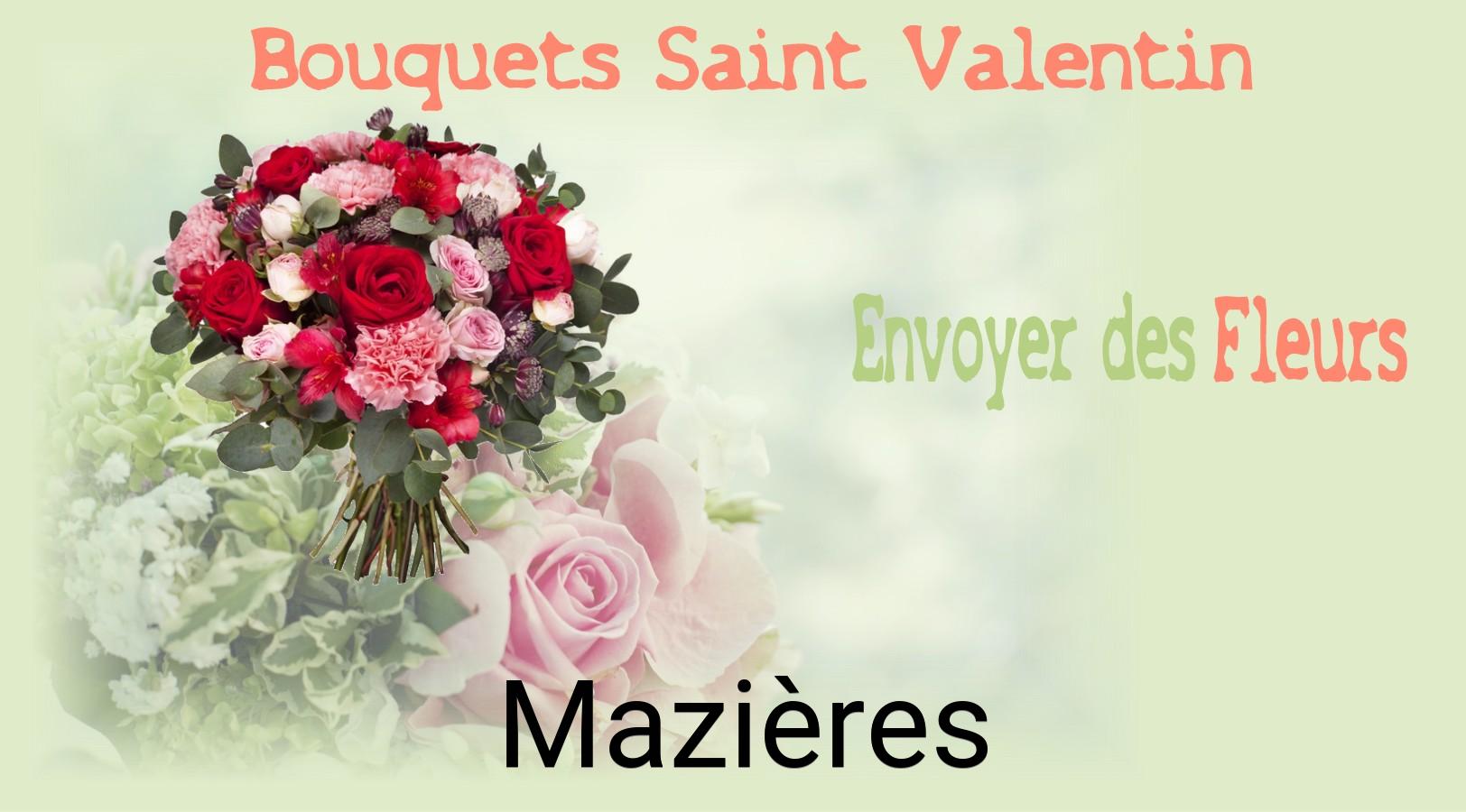 Roses de Saint-Valentin livrées à Mazières